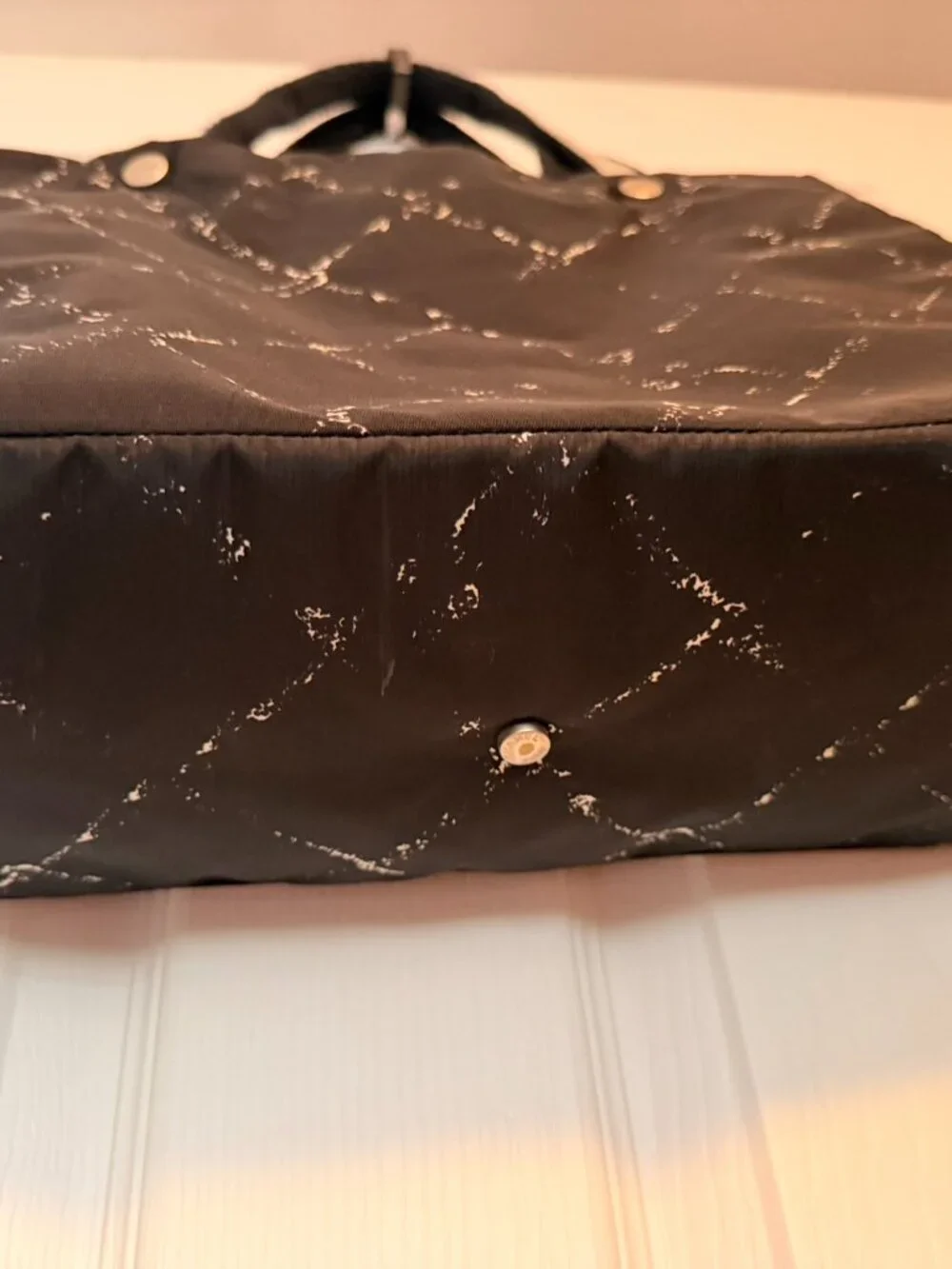 Vintage Chanel Old Travel Line Tote Bag
